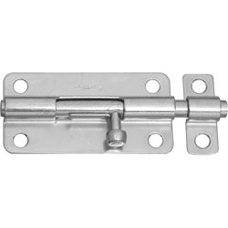 National Hardware - V834 4" Barrel Bolt - Zinc Plated