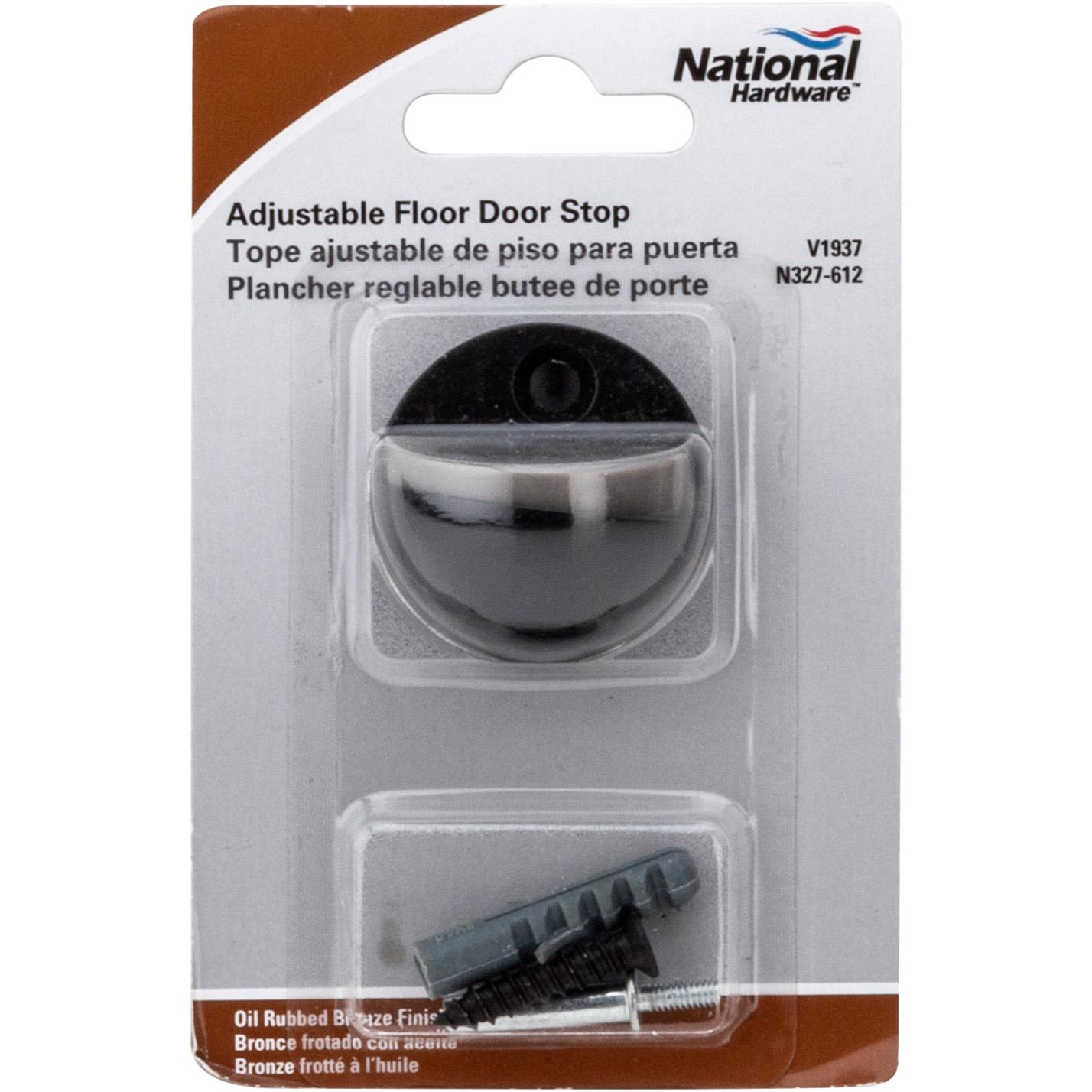 V1937 Adjustable Floor Door Stop - Oil-Rubbed Bronze