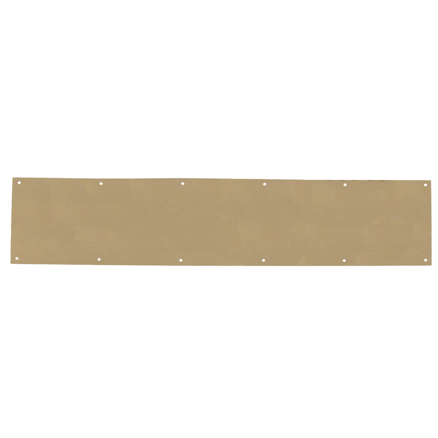 Stone Harbor Hardware Kick Plate with Screws, 8" x 34", Polished Brass