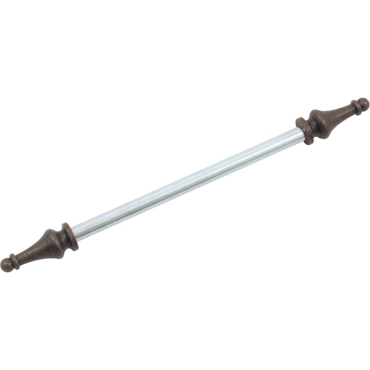 Stone Harbor Hardware Hinge Pin with Steeple Caps for 4" Hinges, 1-Pack, Vintage Bronze