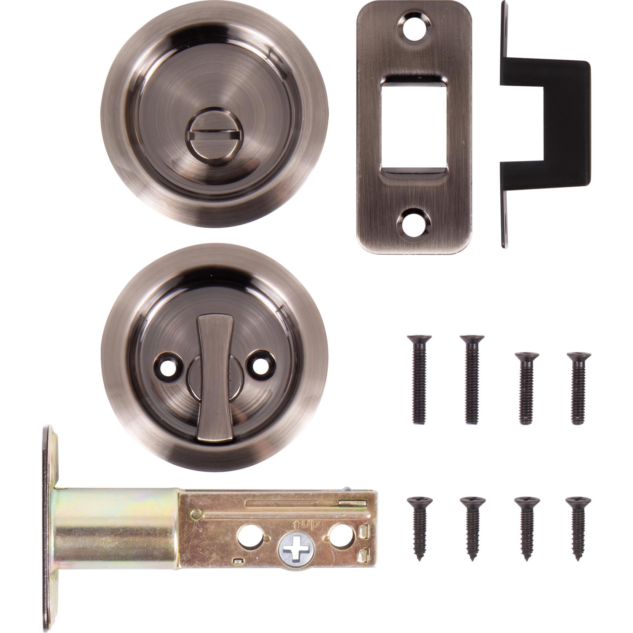Round Pocket Door Lock, Privacy