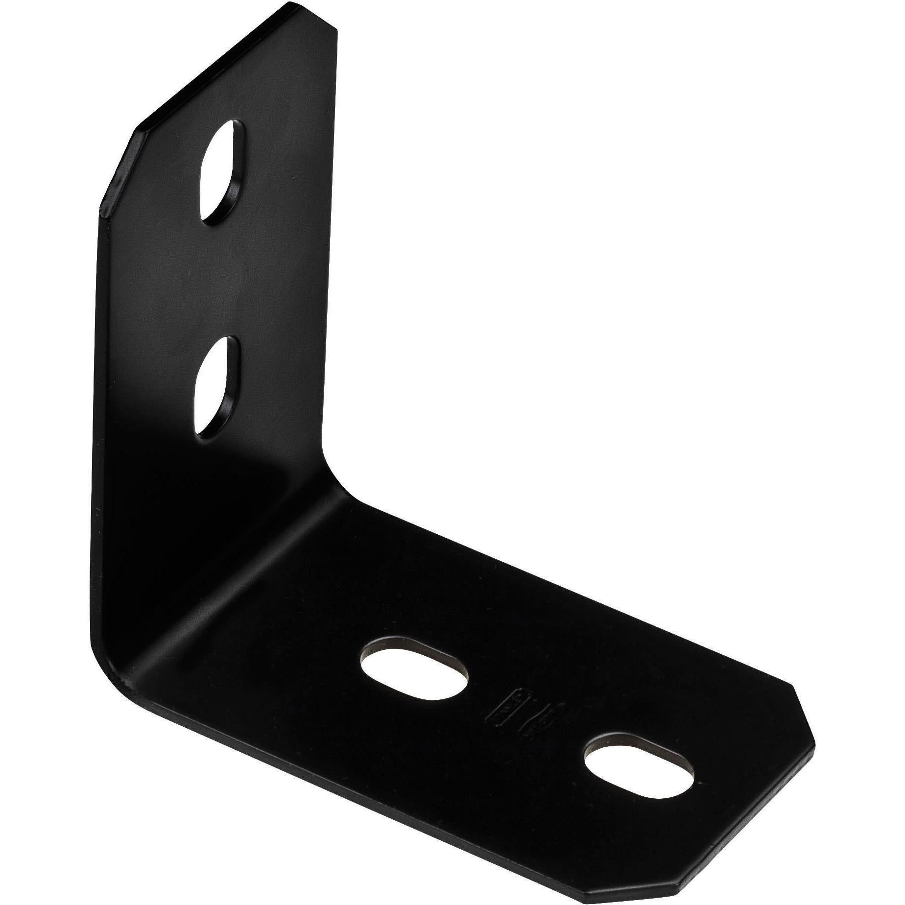 1156BC 4.9" x 3" x 1/8" Corner Brace - Black