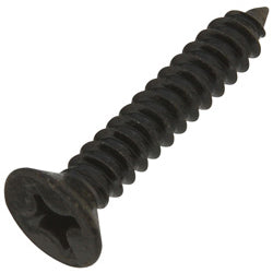 National Hardware - V286S #12 x 1-1/4" Wood Screws 18/pk - Black
