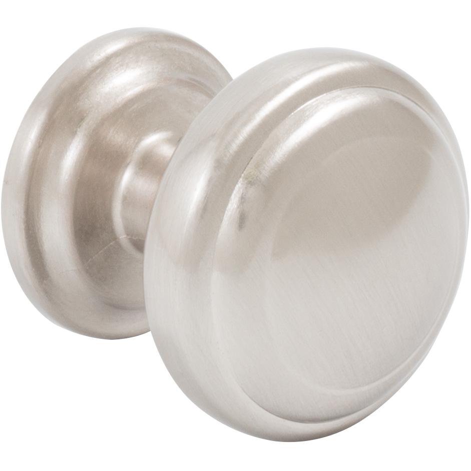 Stone Harbor Hardware Alesund Cabinet Knob, 1-1/4 Inches, Satin Nickel