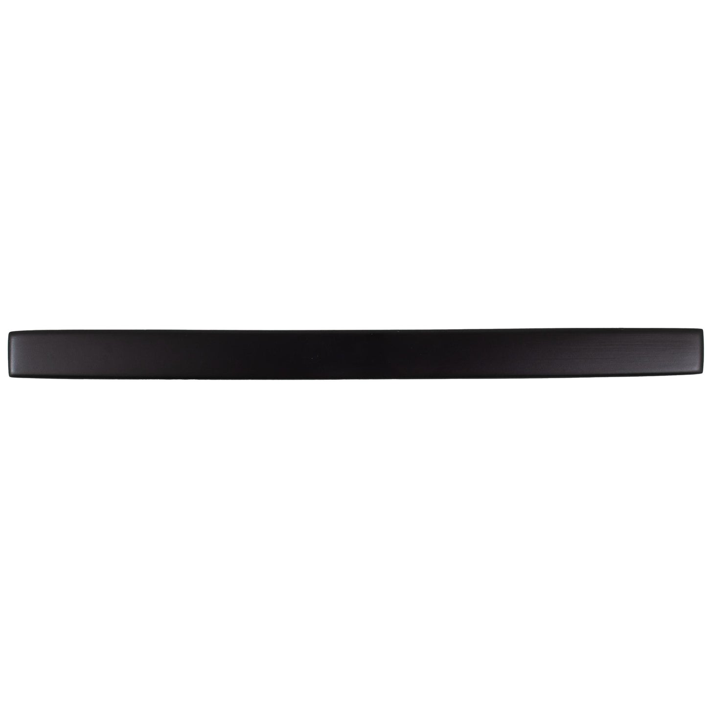 Stone Harbor Hardware Contemporary Square Cabinet Pull, 128 Millimeters, Stainless Steel Base Material, Matte Black