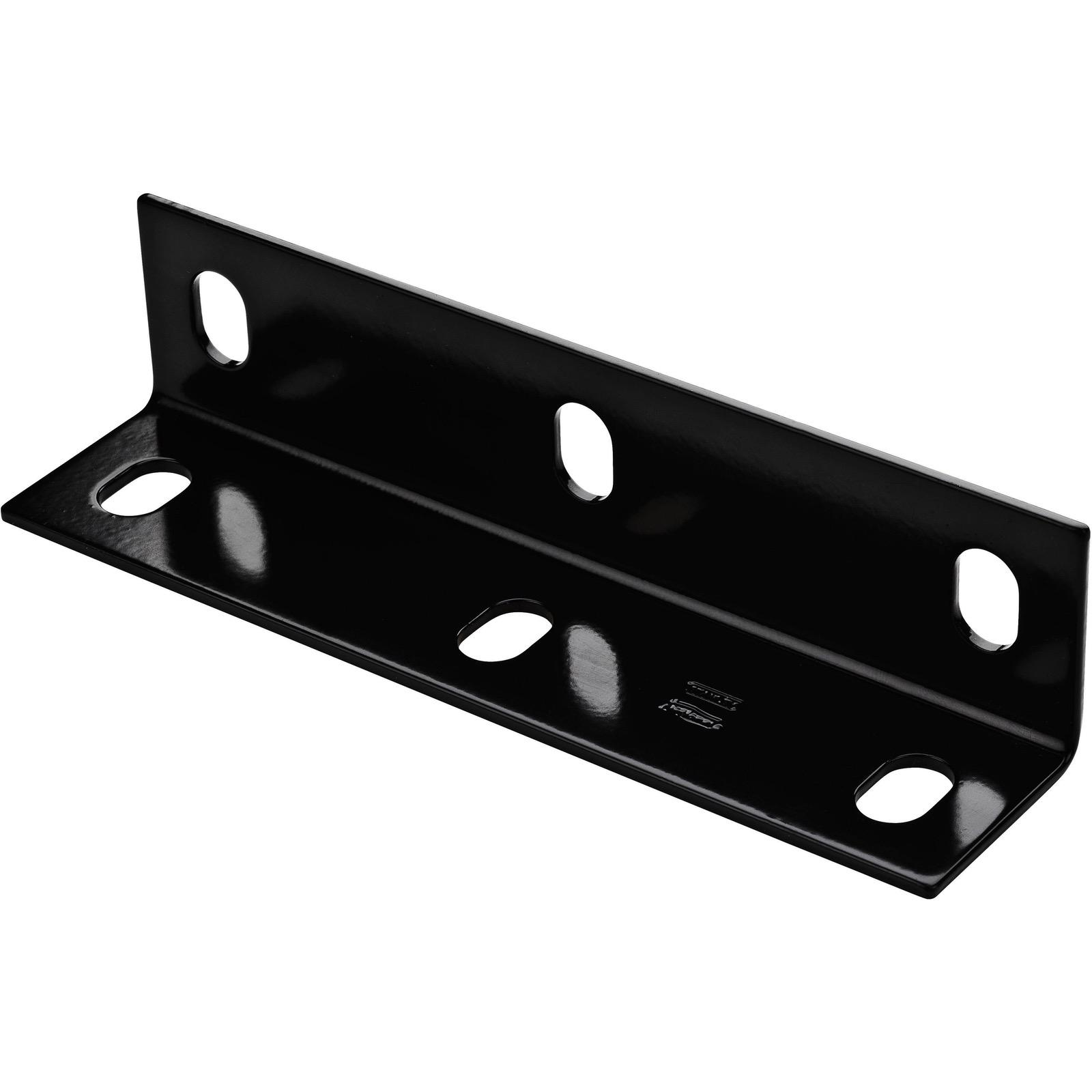 1214BC 9" x 2.1" x 1/8" Wide Corner Brace - Black
