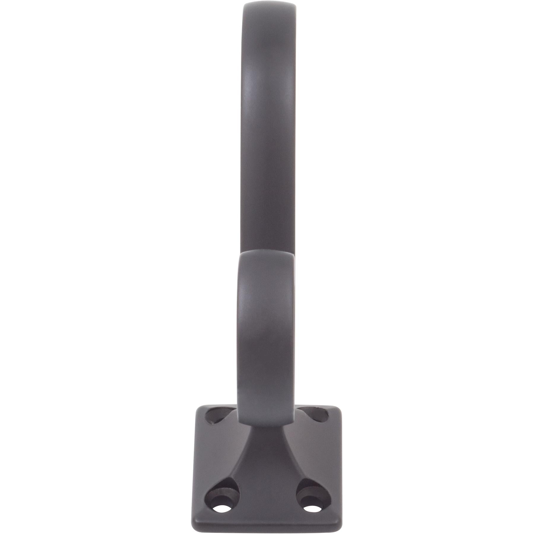 Stone Harbor Hardware Heavy-Duty Coat & Hat Hook, 3-7/16" High, 2-15/16" Projection, Matte Black