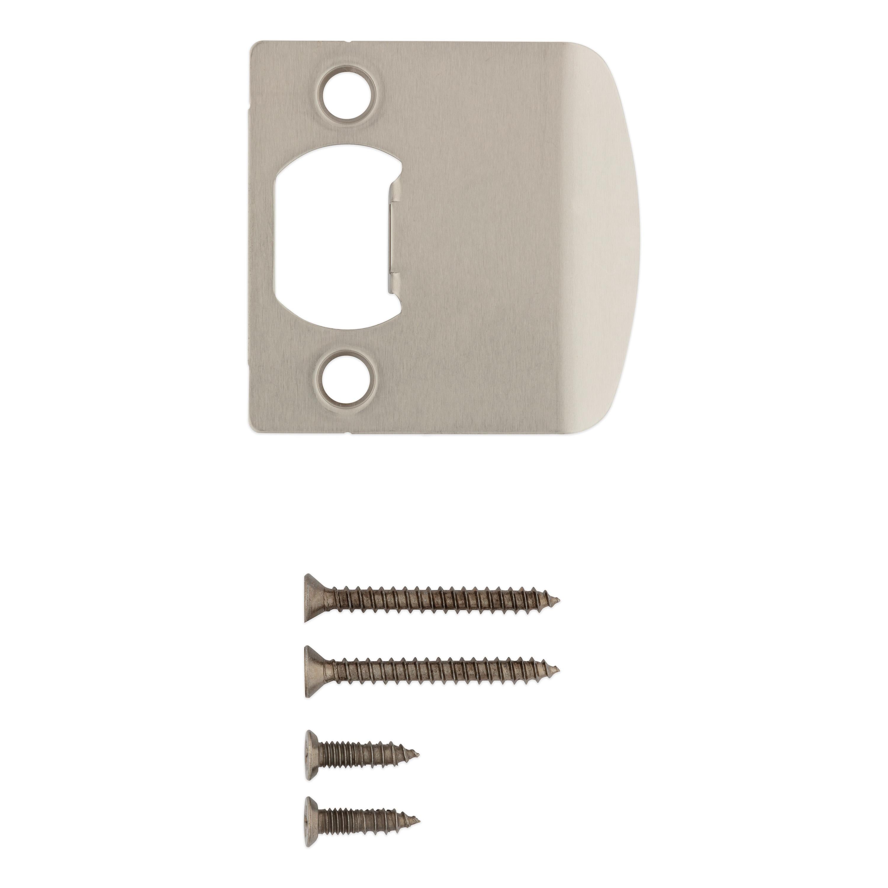 83537-003 2-1/4" x 1-3/4" (2-1/4" OAL) SC Extended Lip Strike - Satin Nickel