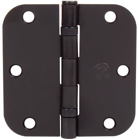Stone Harbor Hardware Ball Bearing Hinge, 3-1/2 Inches, 5/8" Radius Corner, Bulk Pack (100 Each), Oil-Rubbed Bronze