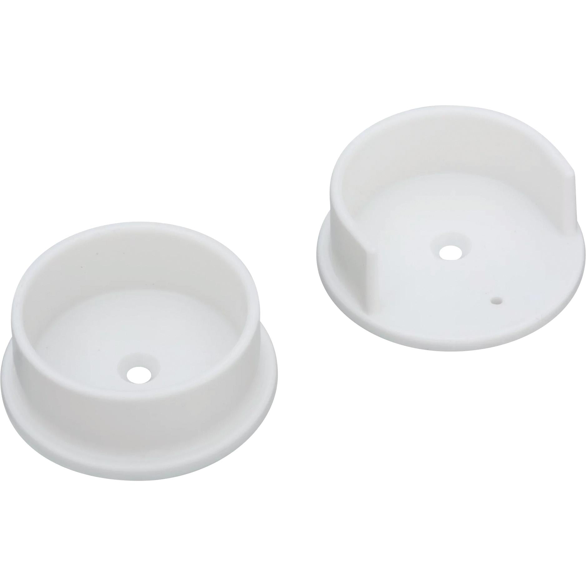 National Hardware - N211-490 BPB107 Pole Socket - White