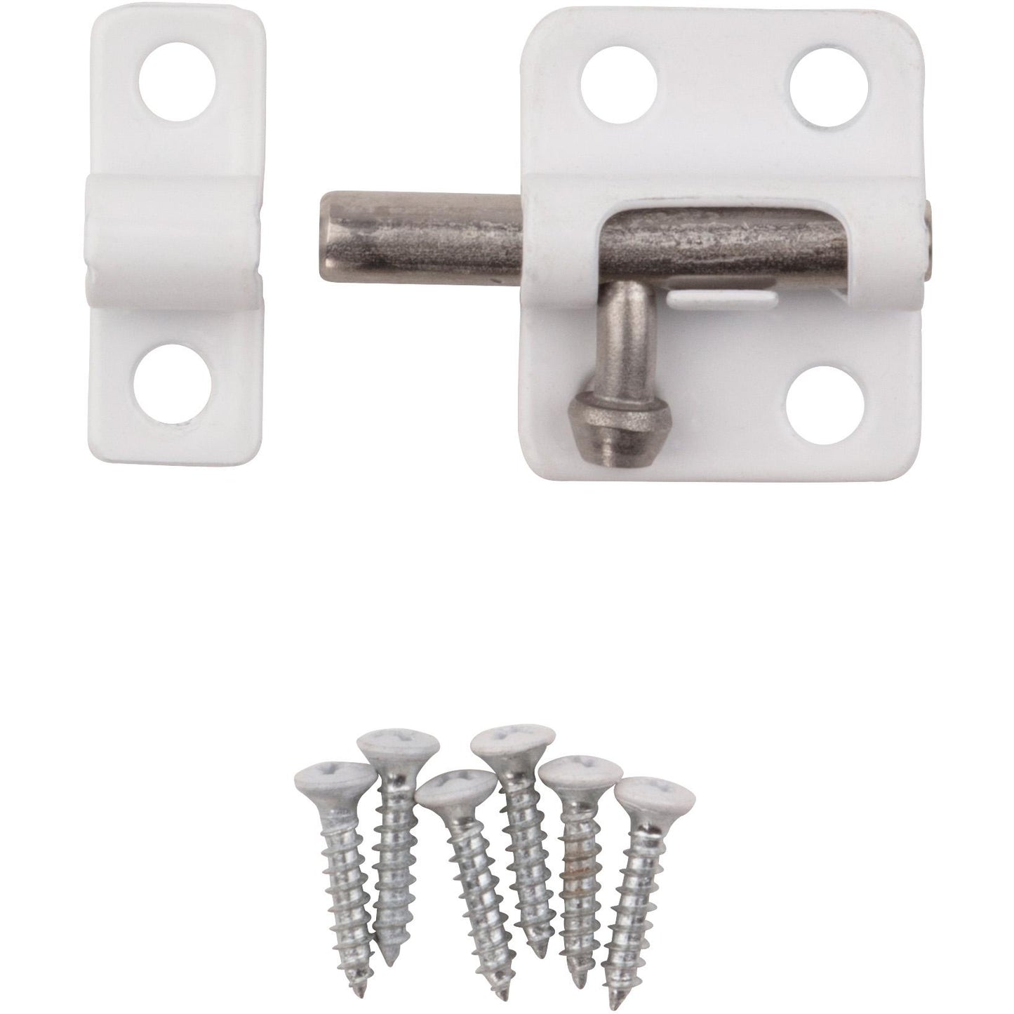 National Hardware - V833 2" Window Bolt - White