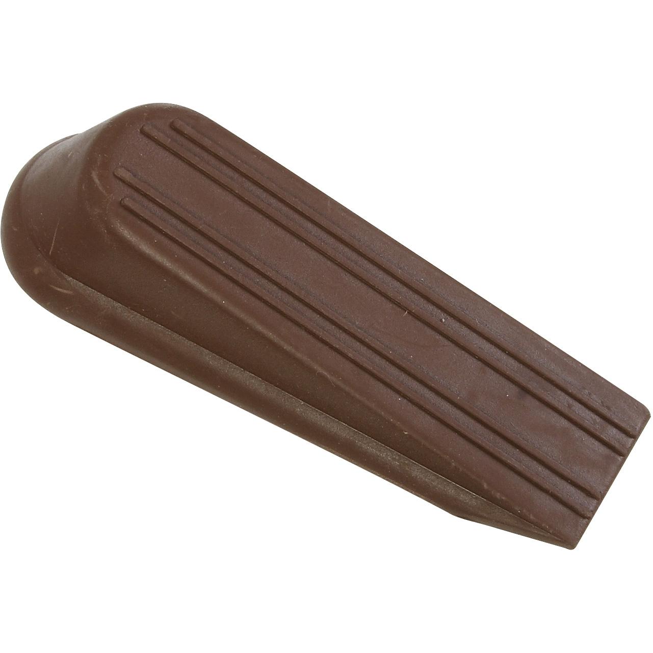 National Hardware - V334 4” Rubber Wedge Door Stop 2/pk - Brown