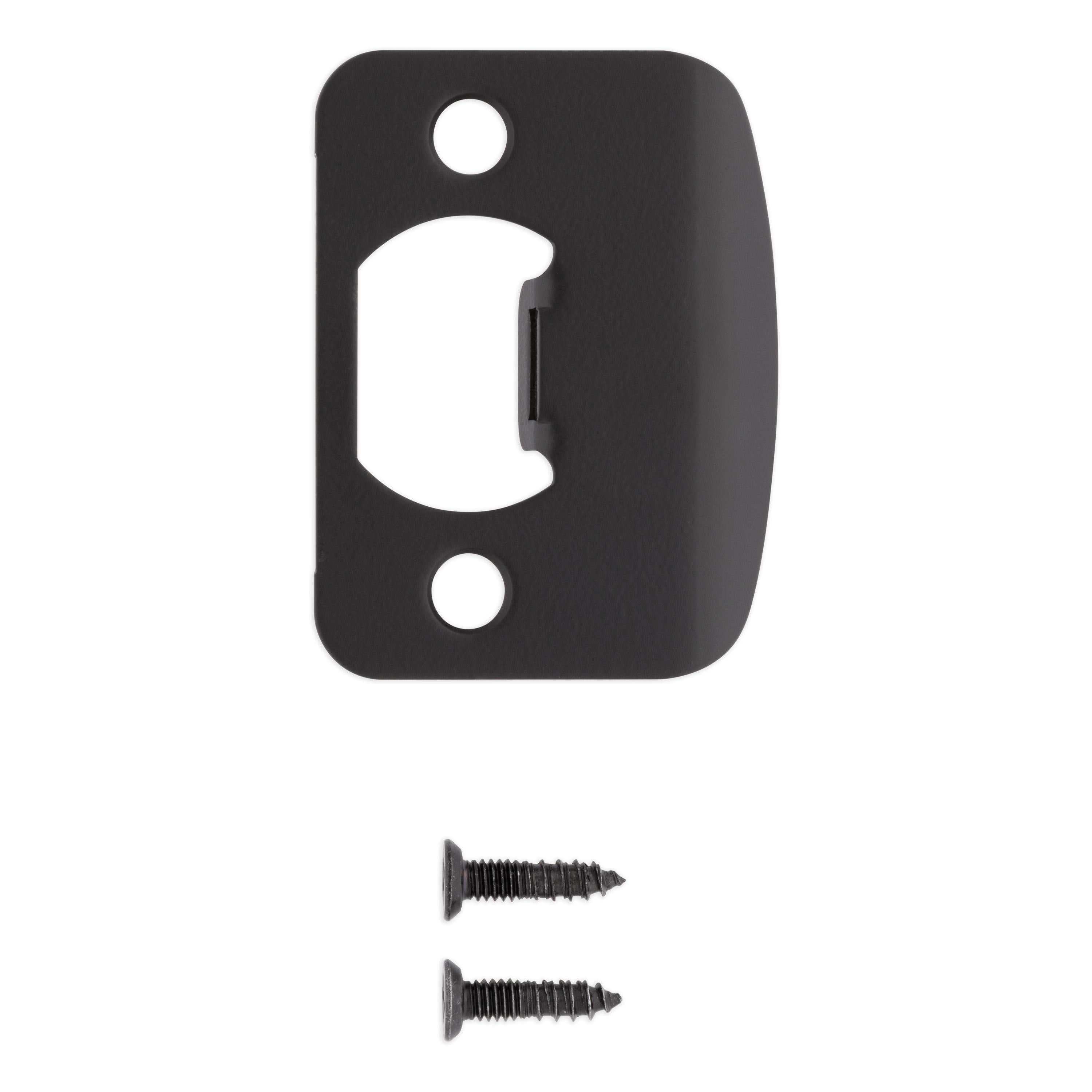 83796-019 RC Knob / Lever Full Lip Strike - Matte Black