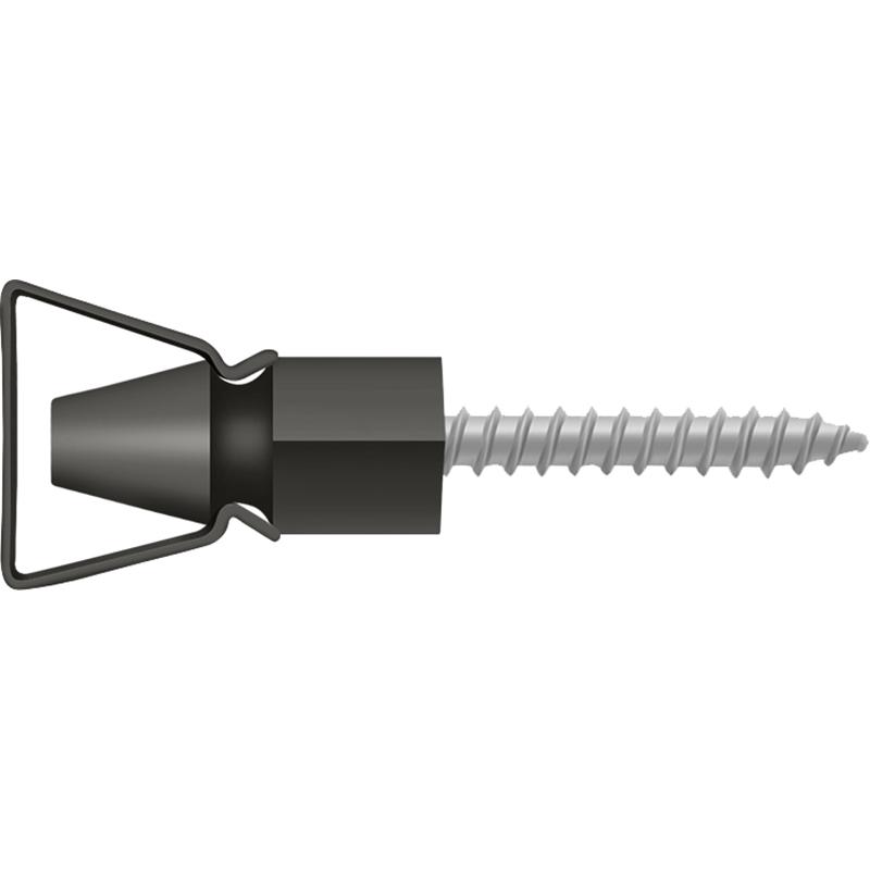 SDH101U10B 1-1/4" Shutter Door Holder - Oil-Rubbed Bronze