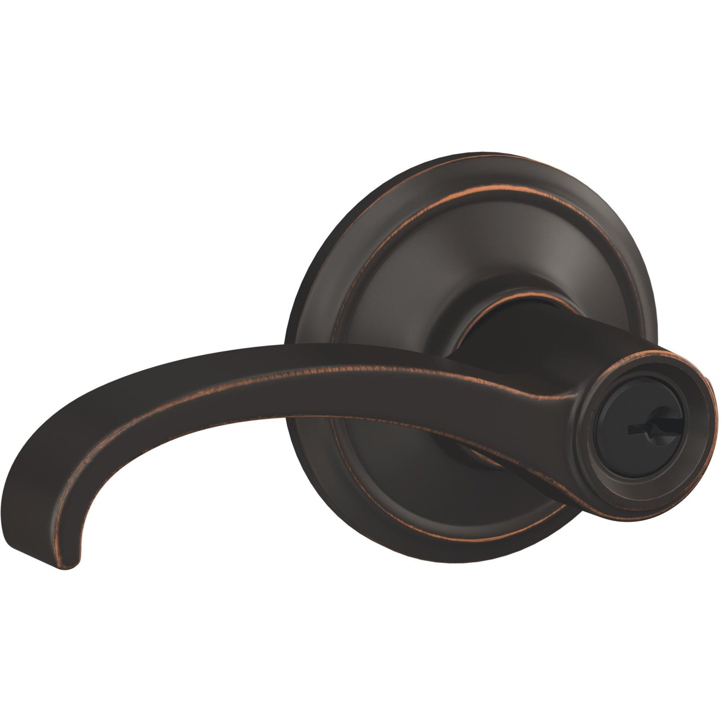 F51AWIT716ALD 16-211 10-063 K4 Whitney / Alden Entry - Aged Bronze