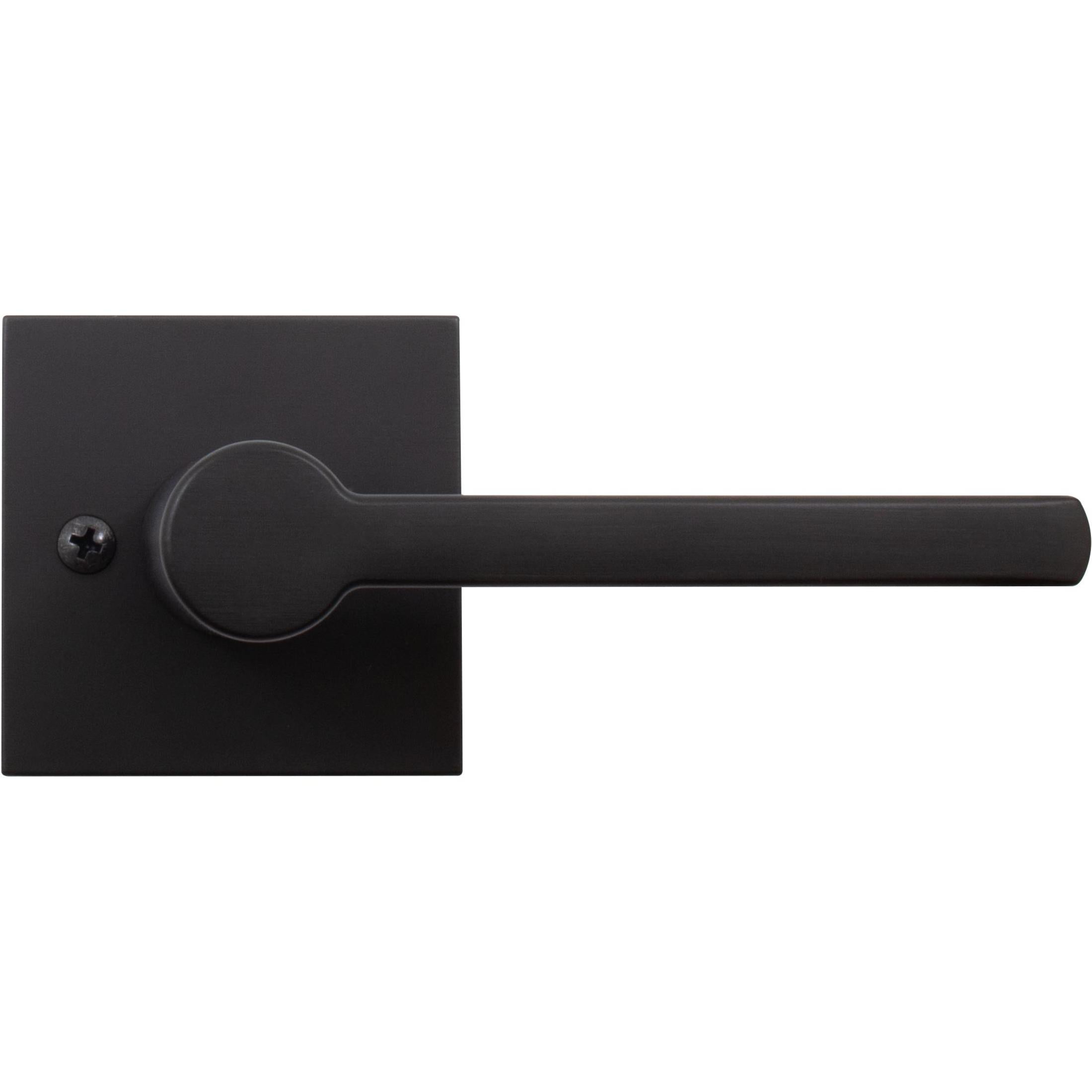 Vienna Door Lever with Square Rosette, Dummy (Non-Turning) Function
