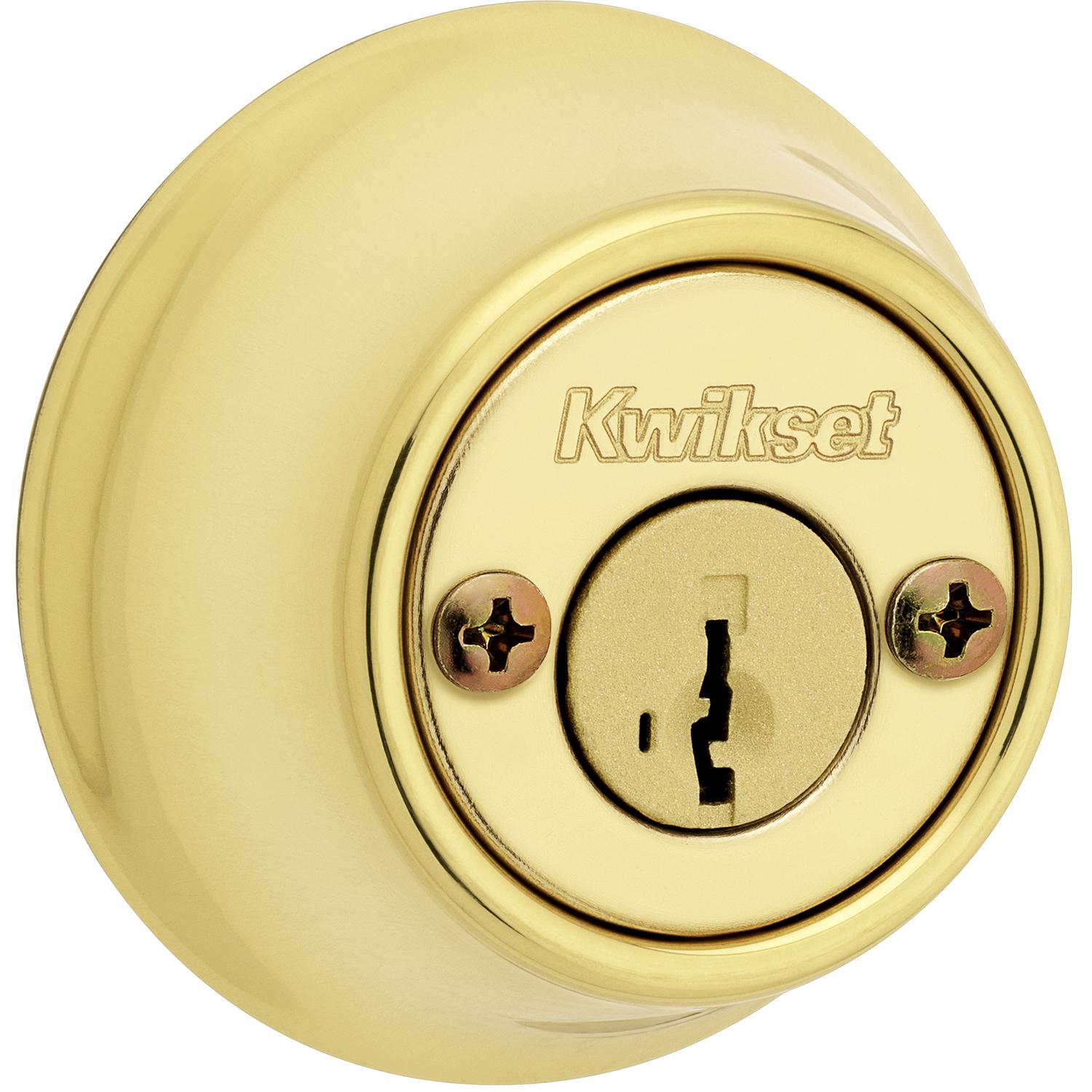 665 3 SMT CP K6 2-Cyl Deadbolt - Polished Brass