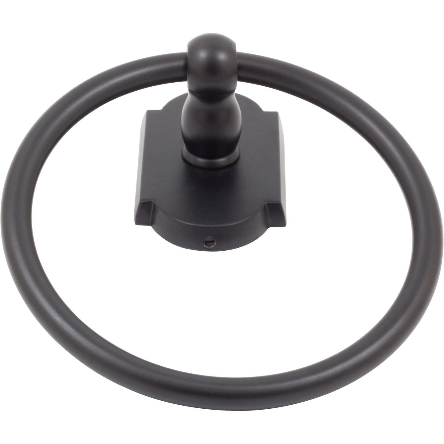 Stone Harbor Hardware Laredo Towel Ring, Matte Black
