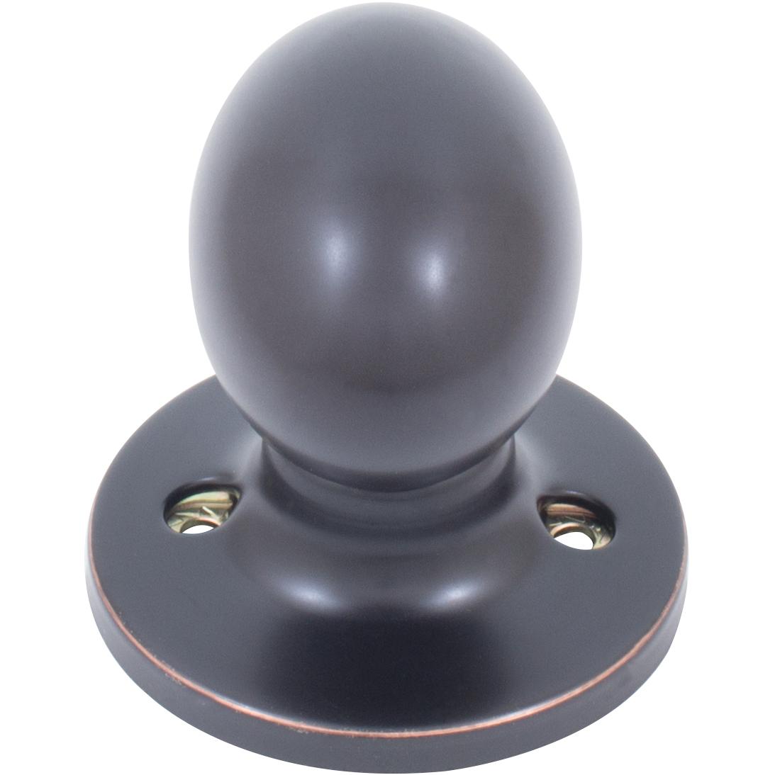 Stone Harbor Hardware Springhill Door Knob, Dummy (Non-Turning) Latch, Vintage Bronze