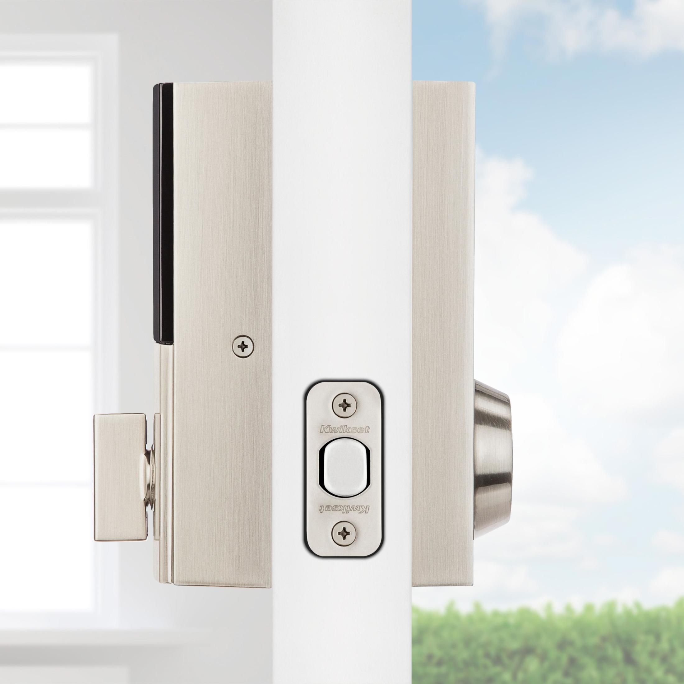 918 CNT ZW700 15 SMT BP RCALFD RCS Contemporary HomeConnect Touchpad Deadbolt - Satin Nickel