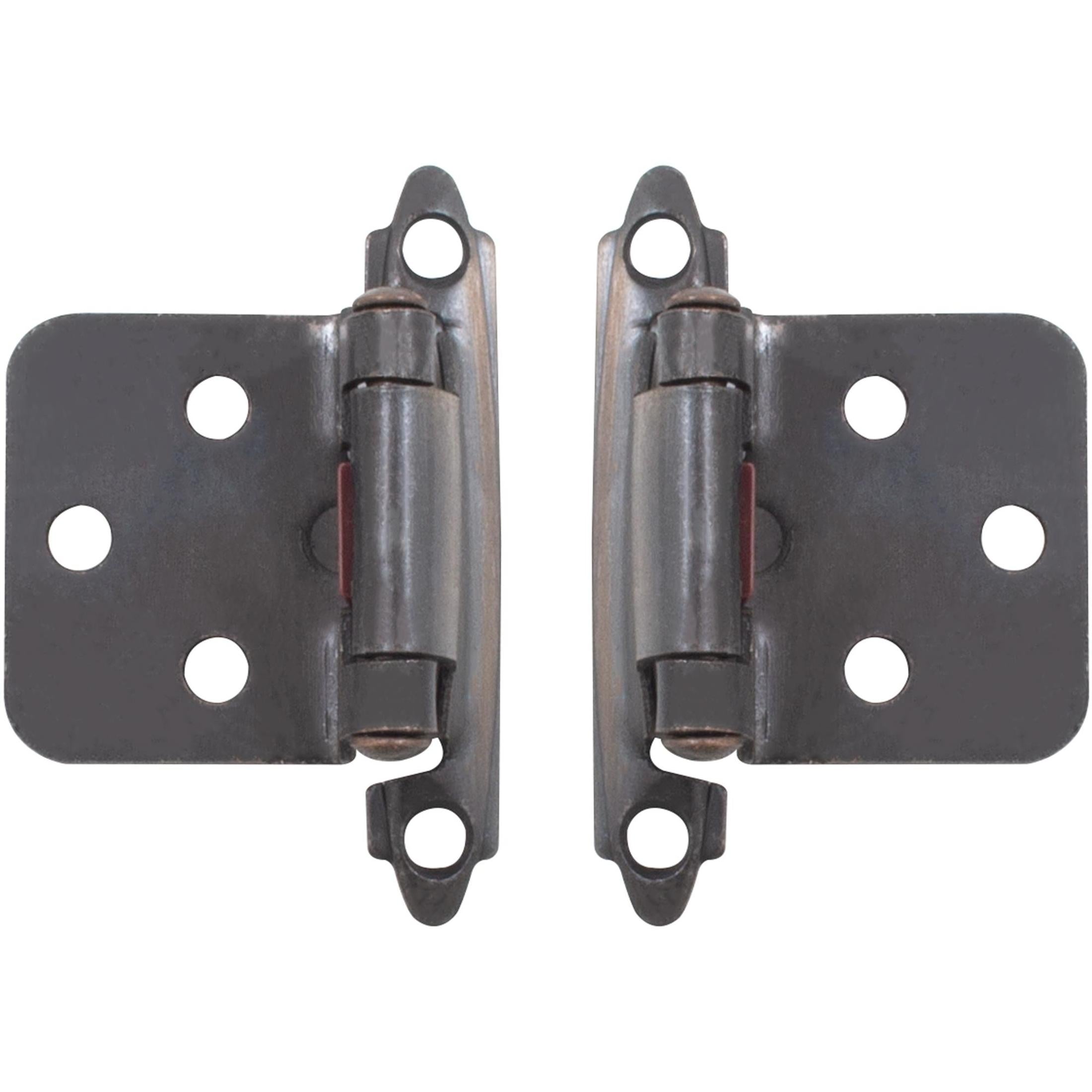 Self-Closing Flush Cabinet Hinge, 1-Pair