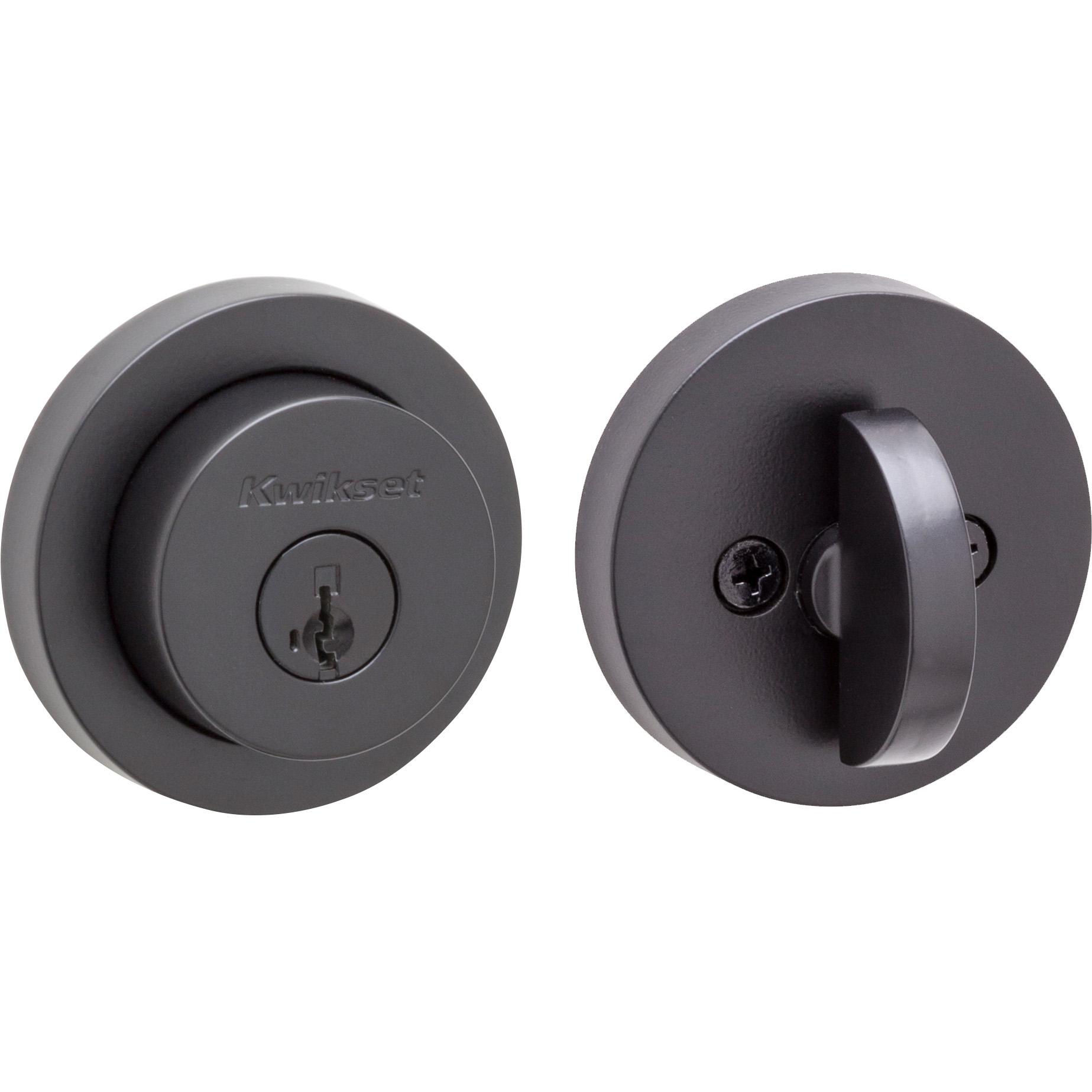 158 RDT 514 SMT 6AL STRKP K3 Milan 1-Cyl Deadbolt - Matte Black