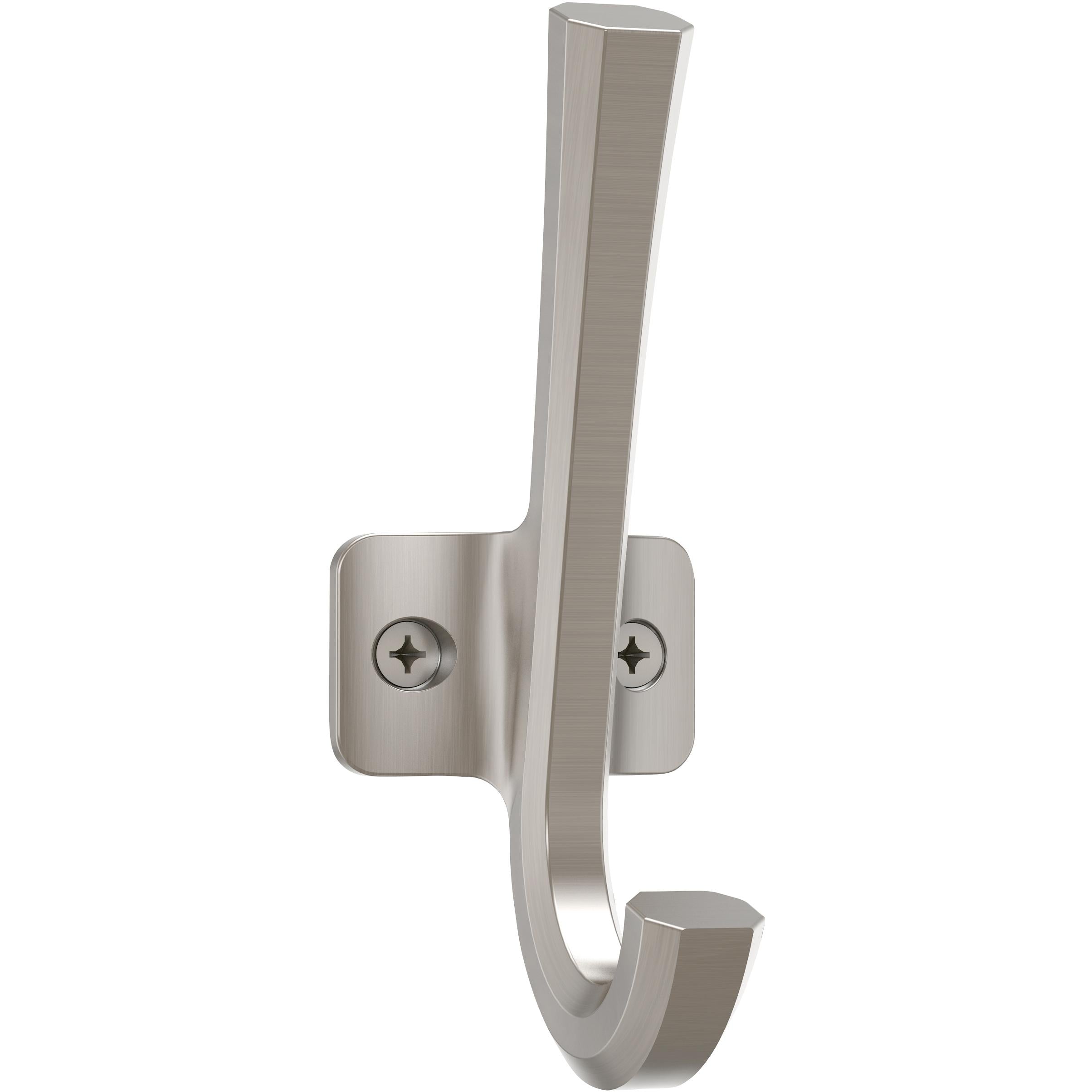 V1457 Powell Angled Hook - Satin Nickel