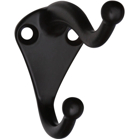 V160 Coat & Hat Hook 2/pk - Oil-Rubbed Bronze