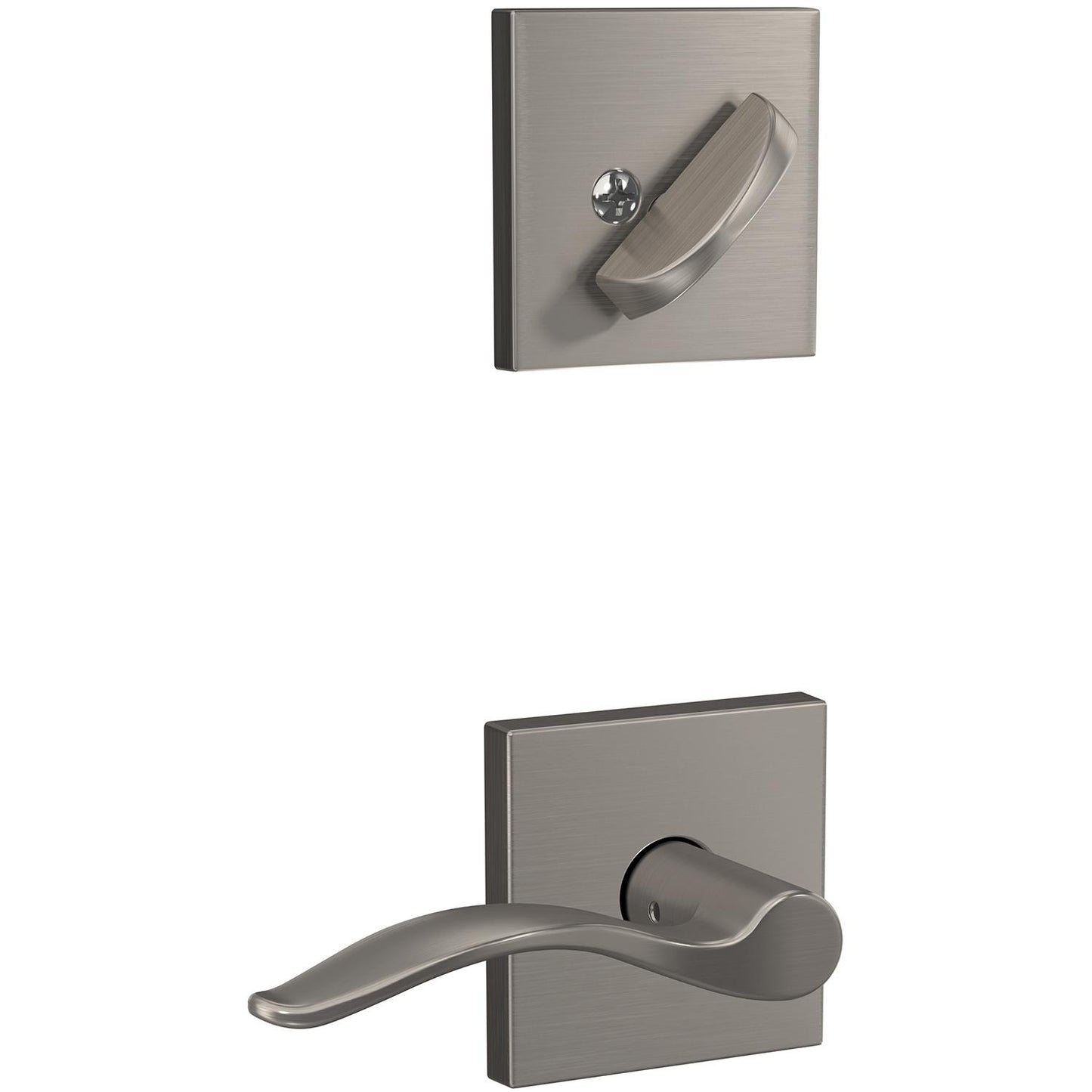 FC59PEN619COL 16-680 10-269 Pennant / Collins 2-Piece Trim Pack for FC58 Handlesets - Satin Nickel