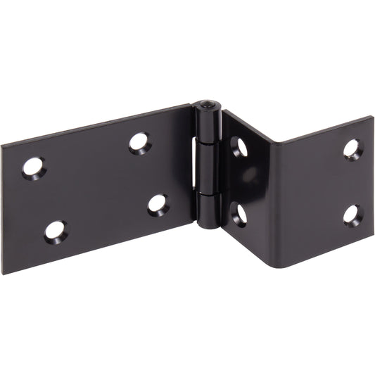 Stone Harbor Hardware Chest Hinge, 1-1/2" x 3/4", 2-Pack, Matte Black