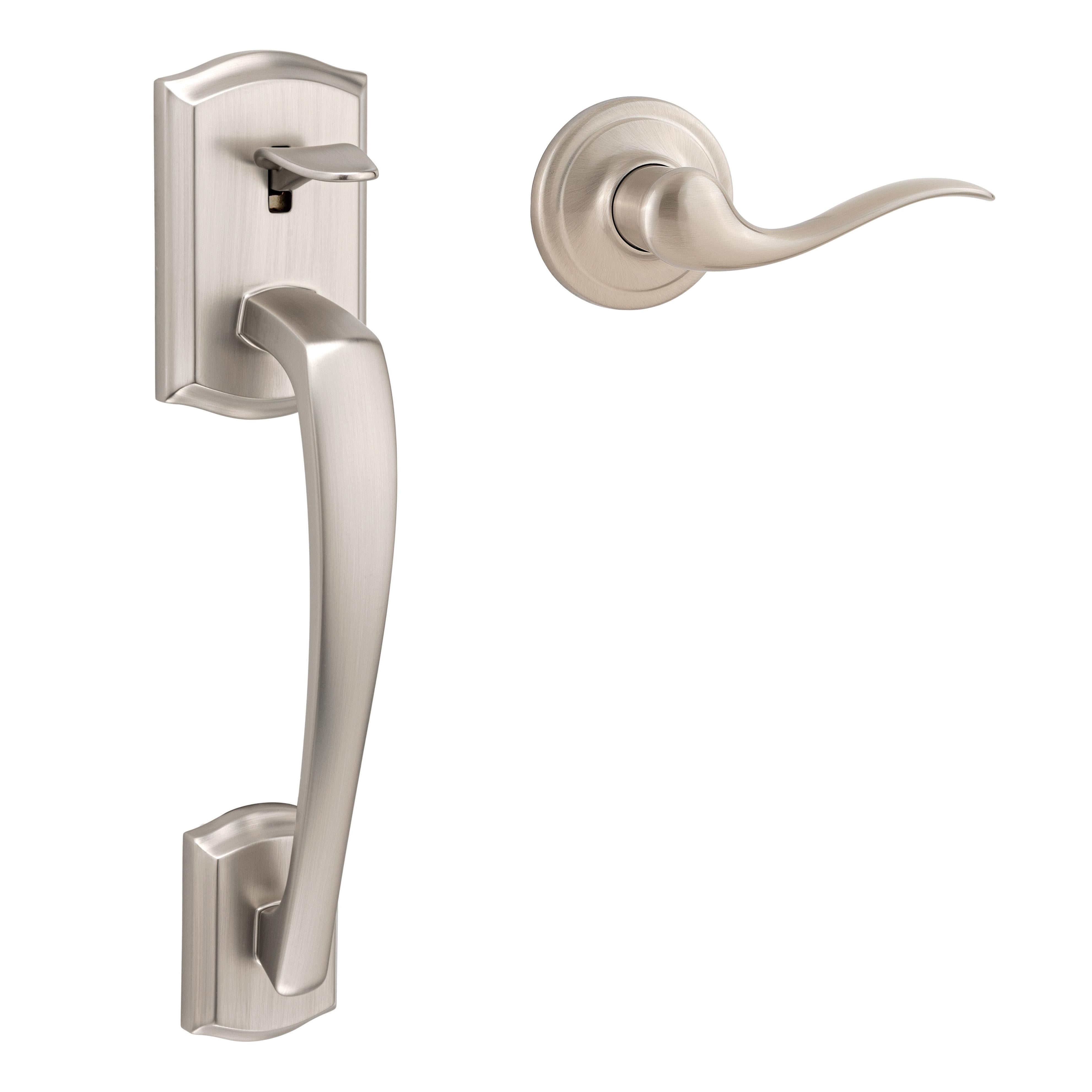 815PTHxTNL 15 CP Prescott / Tustin Handleset Bottom Only - Satin Nickel