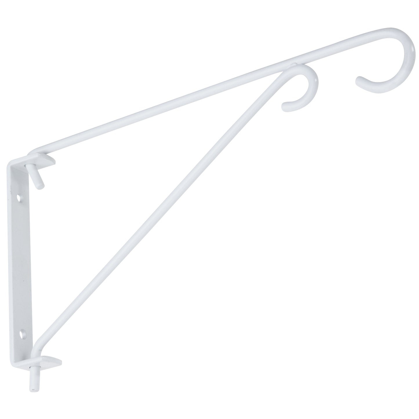 National Hardware - V2650 9" Swivel Brackets - White