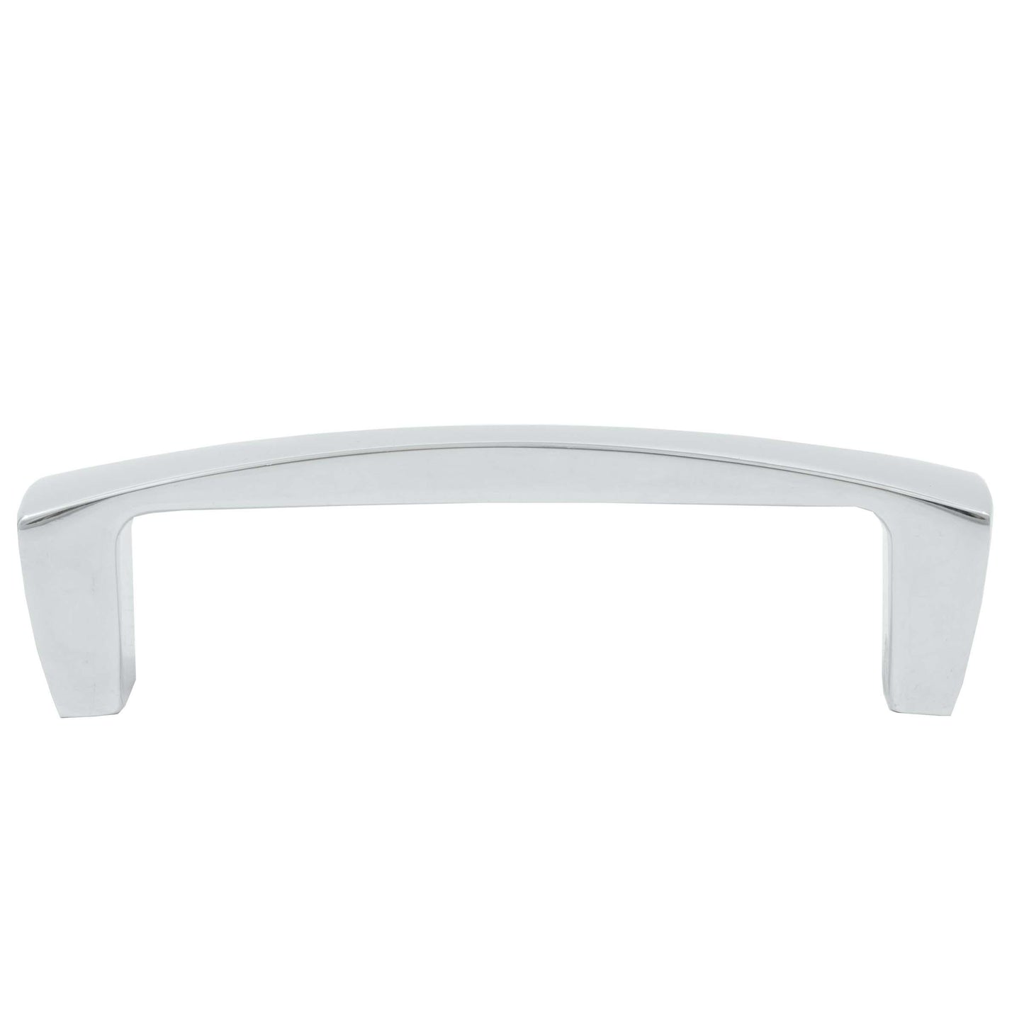 Stone Harbor Hardware Curtiss Cabinet Pull, 96 Millimeters, Polished Chrome