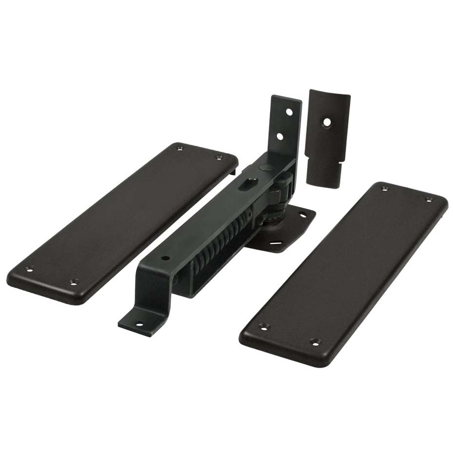Deltana DASH95U10B Hold-Open Double Acting Floor Hinge - Oil-Rubbed Bronze