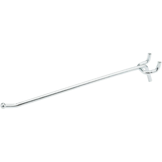 V2360 8" Single Hook 2/pk - Zinc Plated
