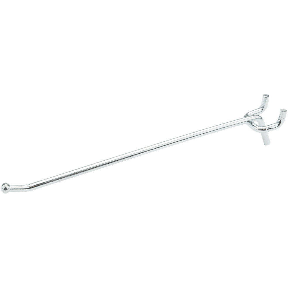 V2360 8" Single Hook 2/pk - Zinc Plated