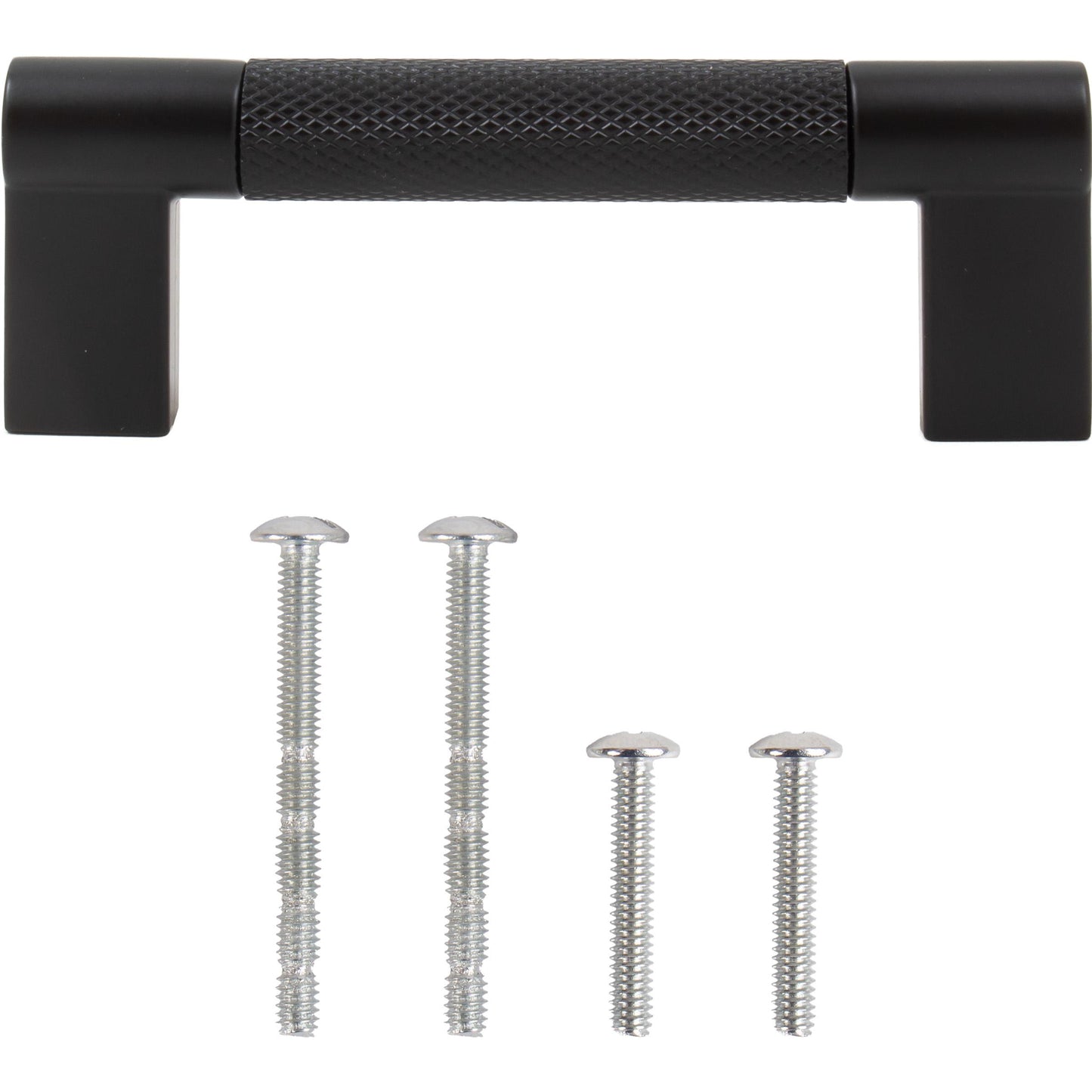 Stone Harbor Hardware Urban Cabinet Pull, 3 Inches, Matte Black