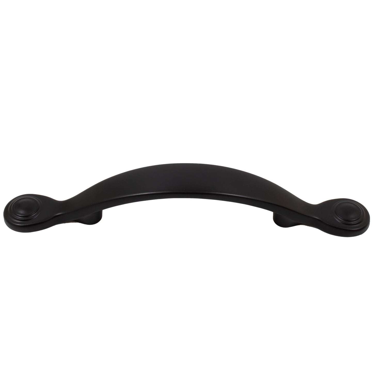 Stone Harbor Hardware Charlotte Cabinet Pull, 3 Inches, Matte Black