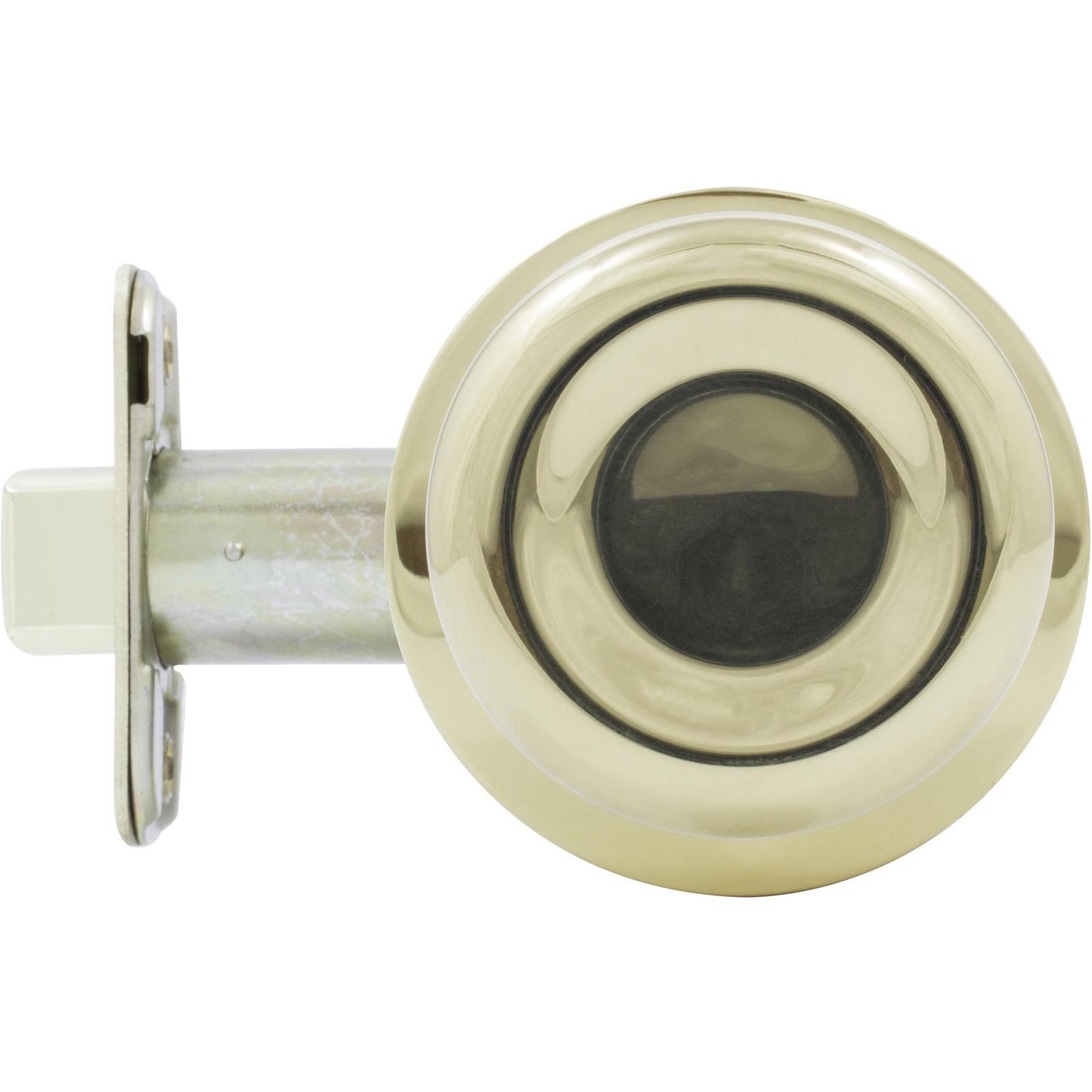 Stone Harbor Hardware Tulip Door Knob, Passage (Hall/Closet) Latch, Polished Brass