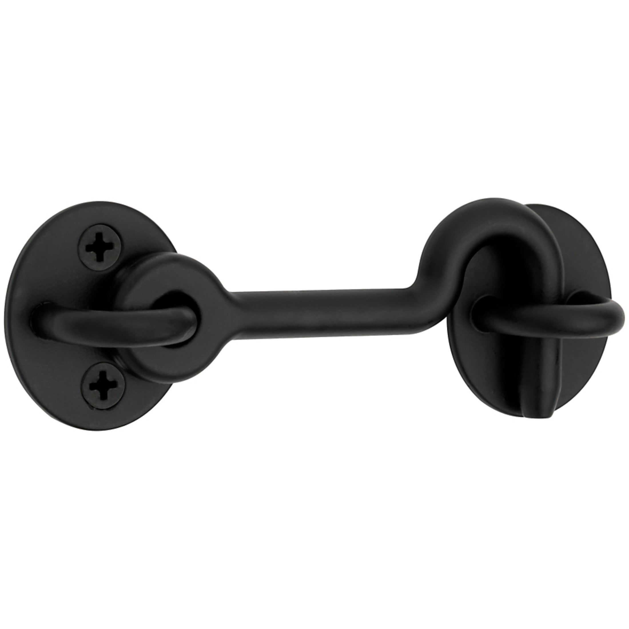 National Hardware - N700-153 V1020 4" Privacy Hook - Matte Black