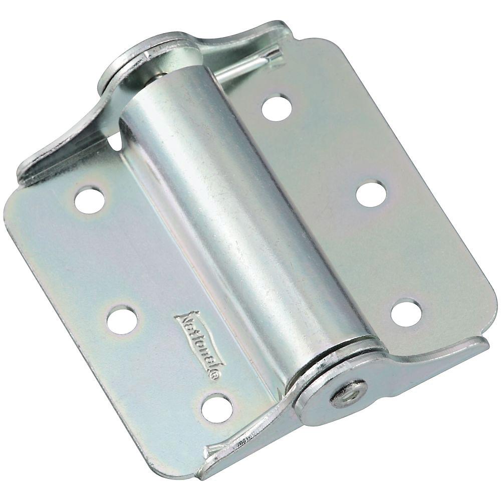 V123 3" Spring Hinge 2/pk - Zinc Plated