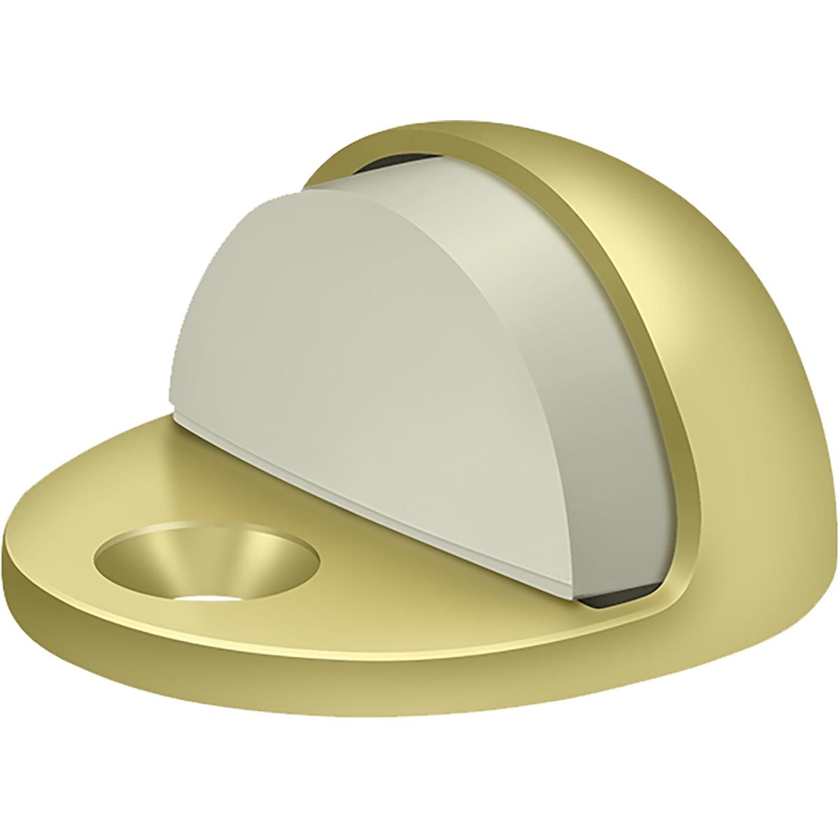 DSLP316U3 Low Rise Dome Stop - Polished Brass