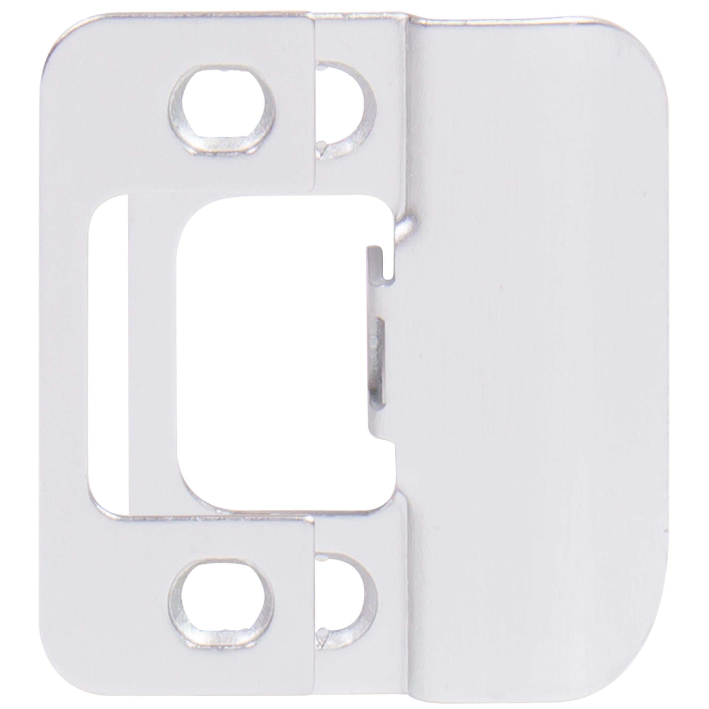 Stone Harbor Hardware Adjustable Strike Plate, Satin Chrome
