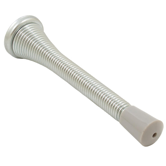Stone Harbor Hardware Heavy-Duty Spring Door Stop, 4 Inches, 100-Pack, Satin Chrome