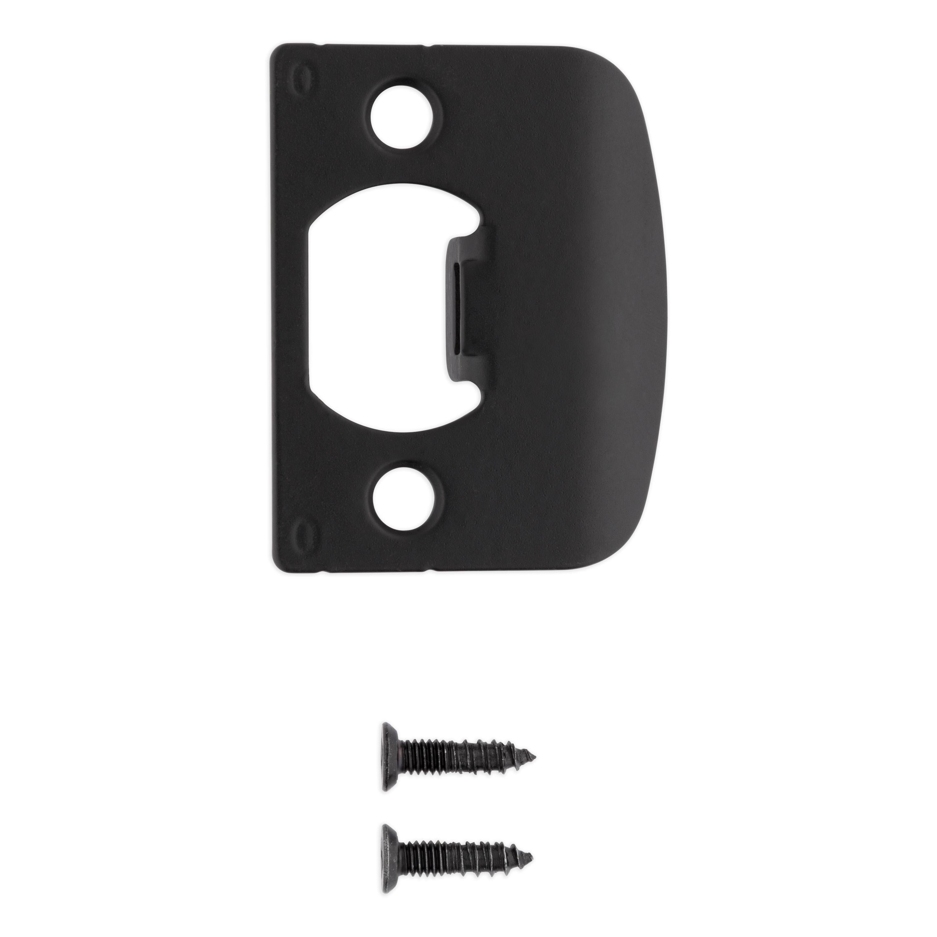 83030-007 UL SC Knob / Lever Full Lip Strike - Matte Black