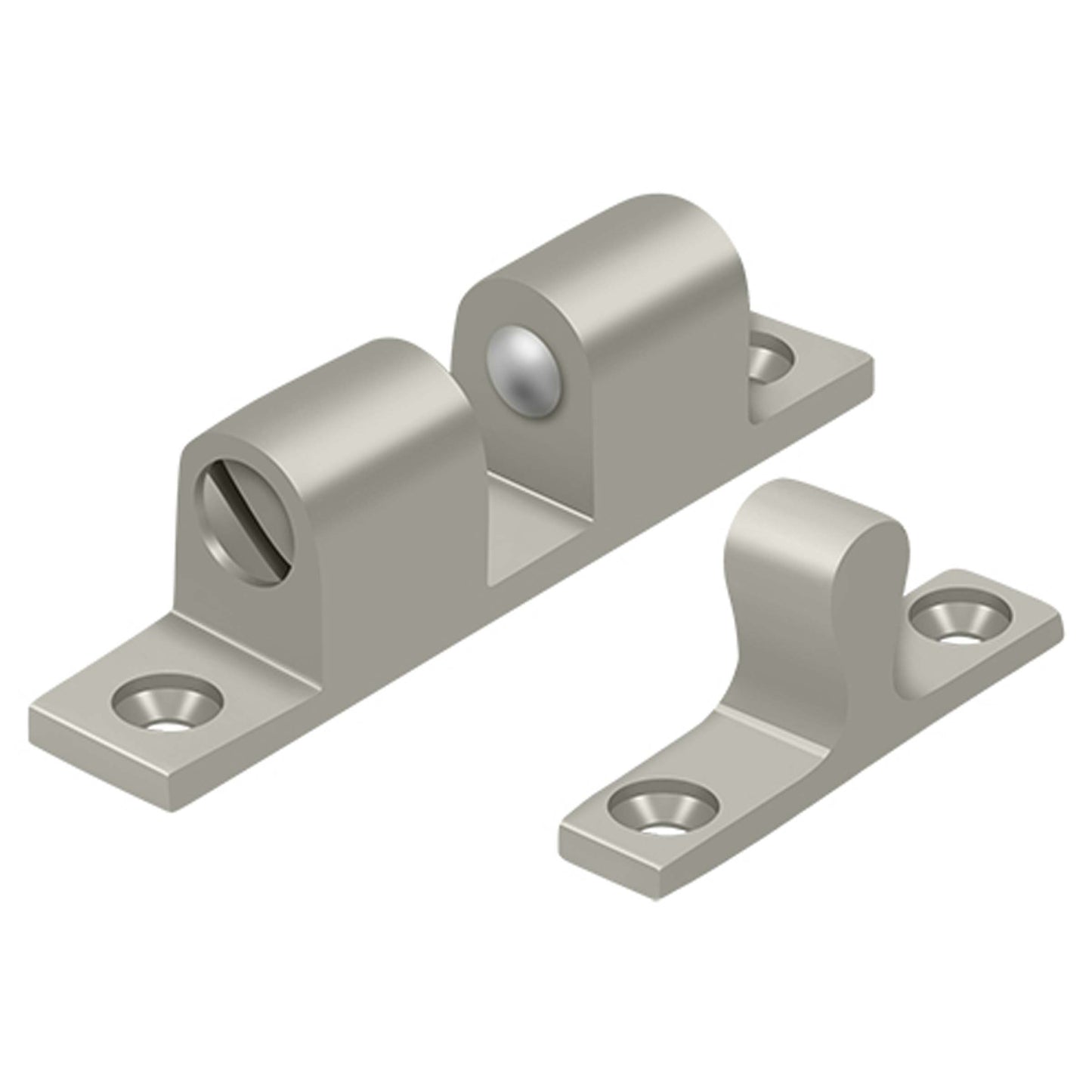 Ball Tension Catch Finish: Brushed Nickel