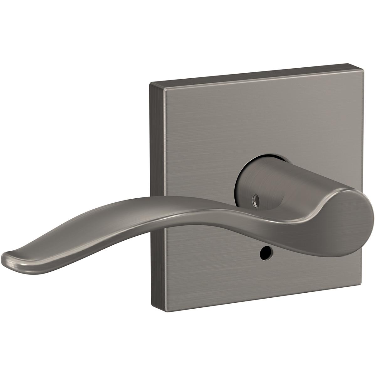 FC21PEN619COL 16-600 10-027 Pennant / Collins Passage / Privacy Combo - Satin Nickel