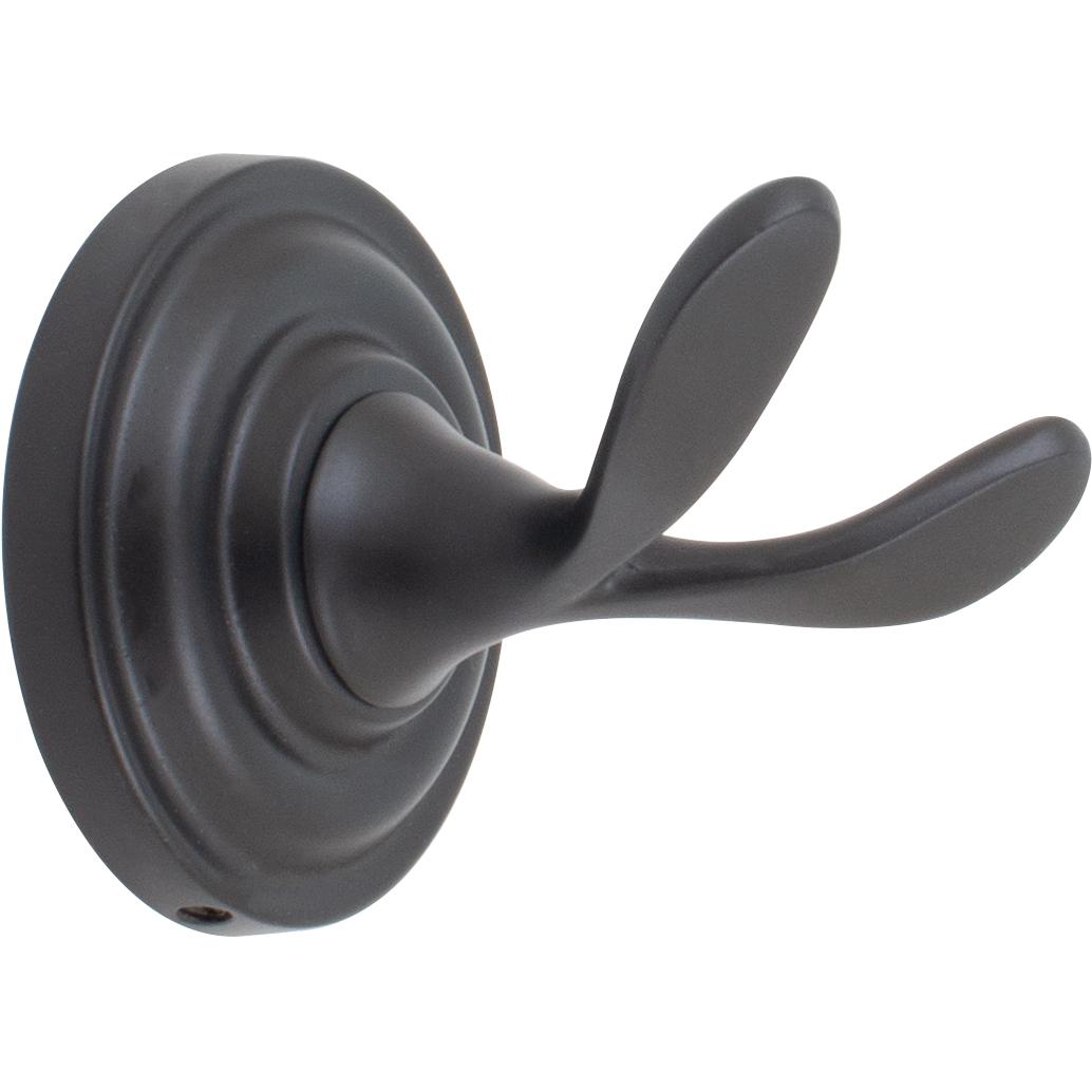 Stone Harbor Hardware Charlotte Robe Hook, Matte Black