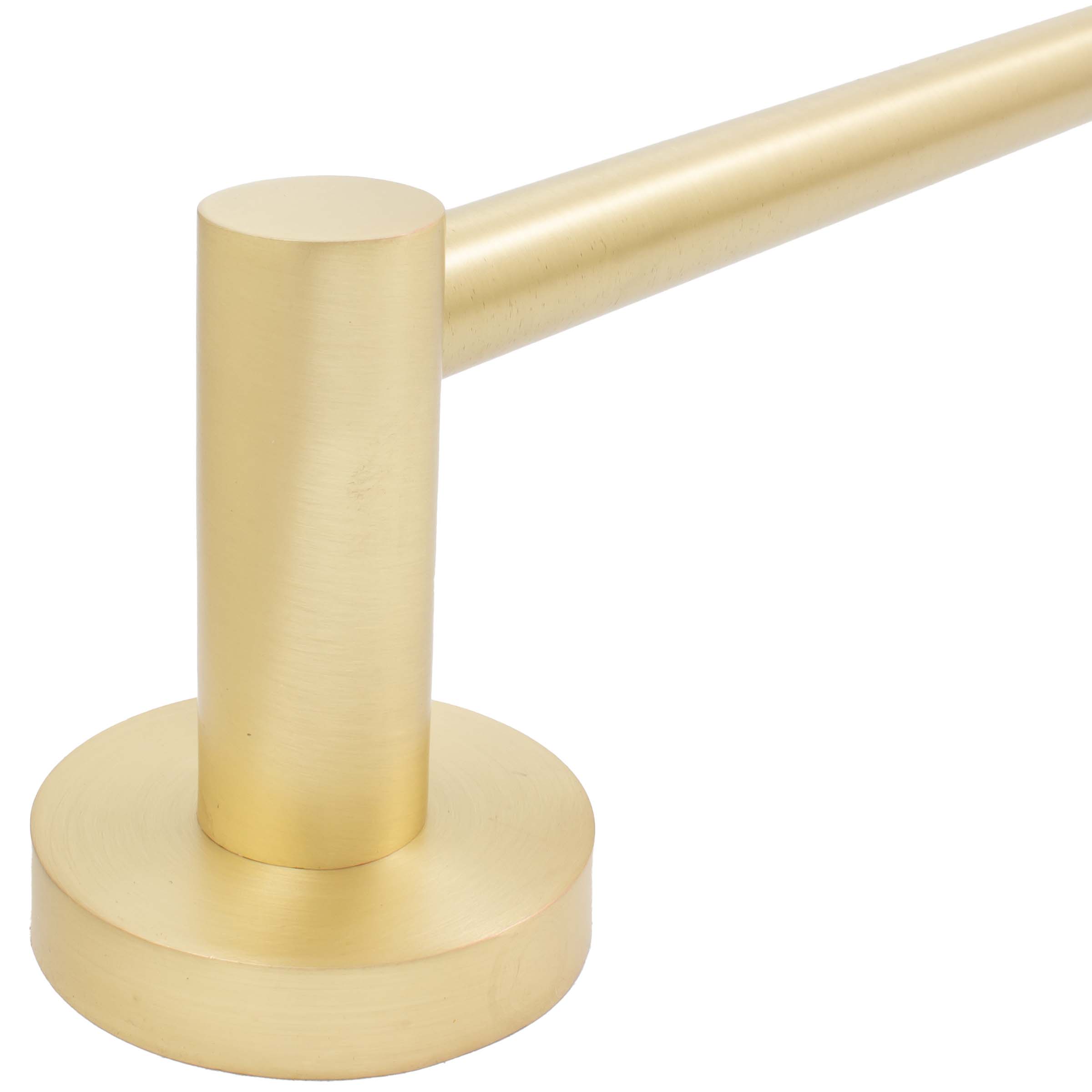 Stone Harbor Hardware Zurich Towel Bar, 18 Inches, Satin Brass