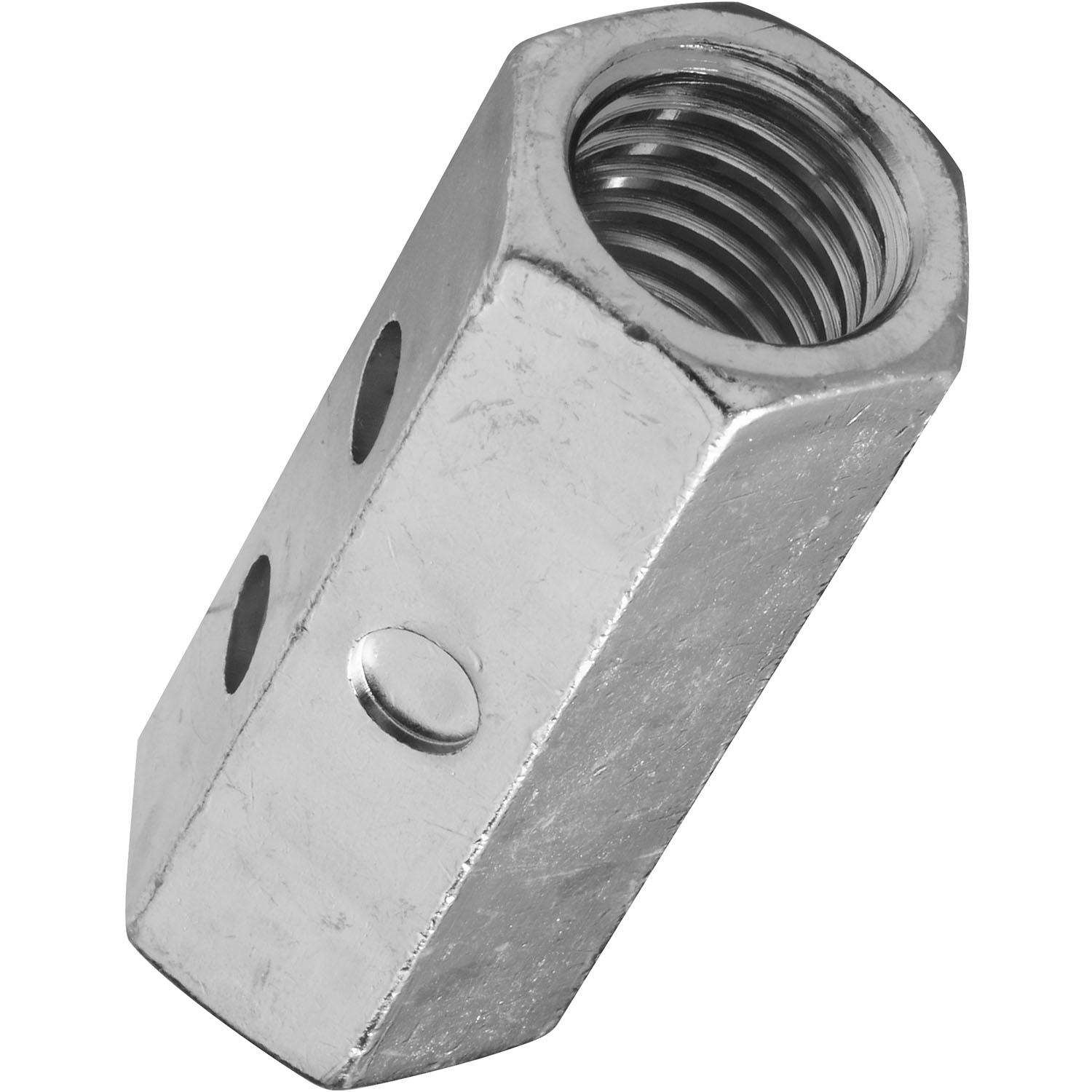 4003BC 5/8" -11 Coupler for Coarse Threaded Rod - Zinc Plated